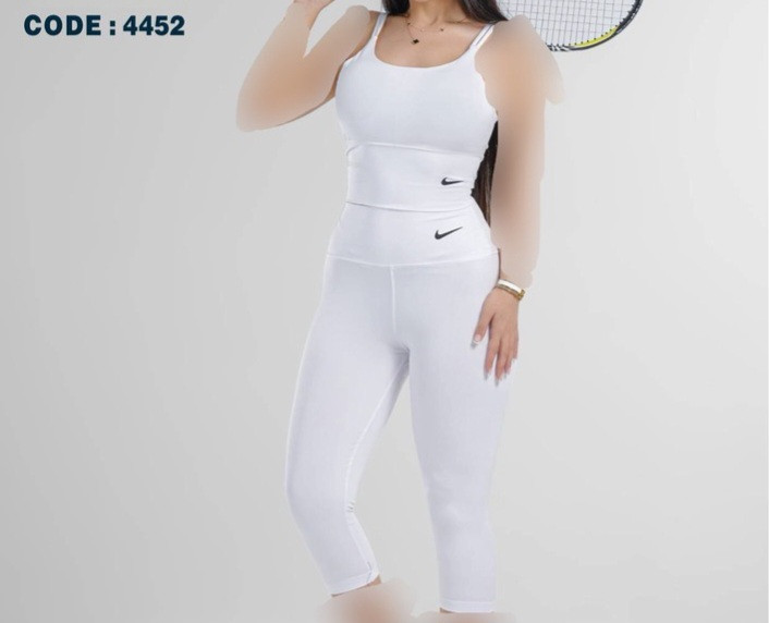 ست نیمتنه کاپدار و شلوارک ورزشی NIKE