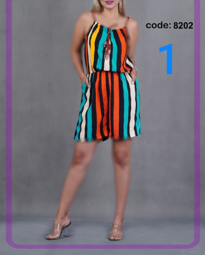 ساحلی زنانه شلوارکی نخی