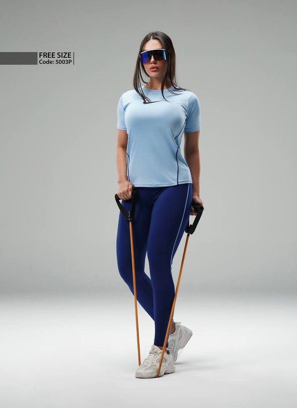 ست تیشرت و لگ زنانه ورزشی