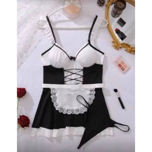 ست کاستوم فانتزی خدمتکاری زنانه کد 2080